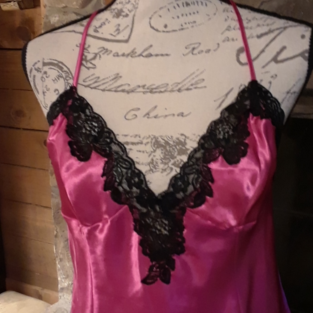 Frederick's of Hollywood Slip Gown - L - Picture 2 of 7